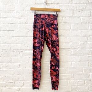 Lululemon || Align High-Rise Pant 28" Intensity Pink‎ Blossom Multi 4